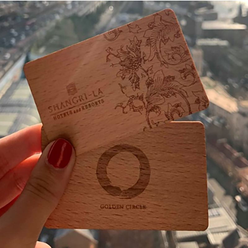 Shangri-La Hotel en Sydney usa tarjetas de madera RFID en lugar de tarjetas de plástico
